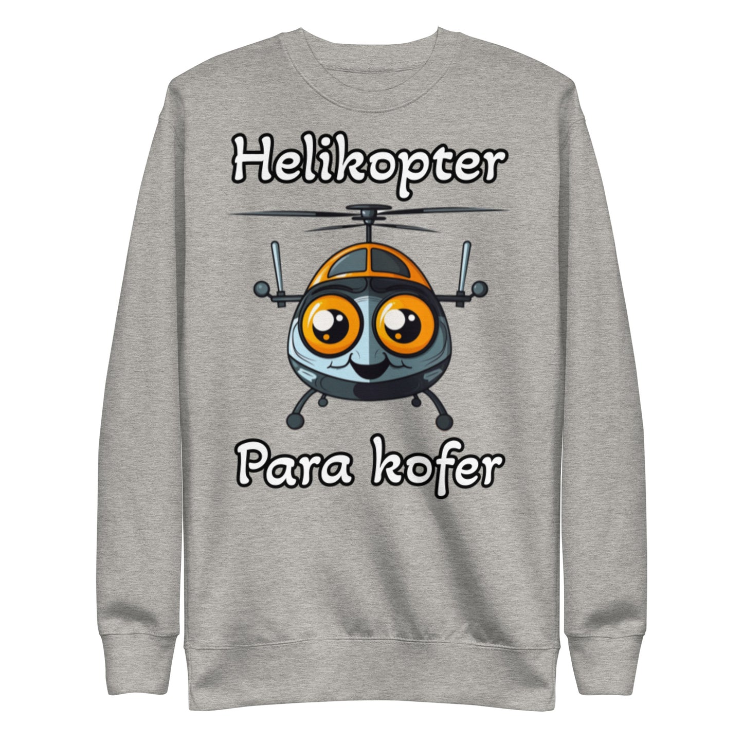 Helikopter Para kofer Sweatshirt
